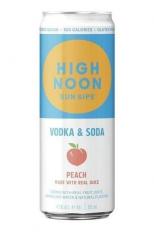 High Noon - Peach Vodka & Soda (4 pack cans) (4 pack cans)